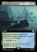 Hinterland Harbor (Extended Art) (Surge Foil) (PIP-1026) - Fallout: (Extended Art) Foil