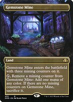 Gemstone Mine (Borderless) (DMR-455) - Dominaria Remastered Foil