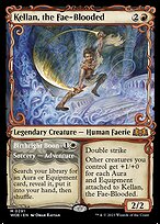 Kellan, the Fae-Blooded (Showcase) (WOE-291) - Wilds of Eldraine: (Showcase) Foil