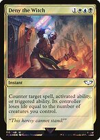Deny the Witch (Surge Foil) (40K-116) - Warhammer 40,000 Commander Foil