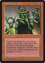 Orcish Conscripts (ICE-) - Ice Age