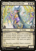 Ayara, First of Locthwain (MUL-013) - Multiverse Legends: (Showcase) Foil