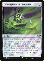 Convergence of Dominion (Surge Foil) (40K-154) - Warhammer 40,000 Commander Foil