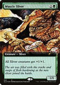Muscle Sliver (Extended Art) (SLD-653) - Secret Lair Drop: (Extended Art) Foil