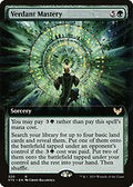 Verdant Mastery (Extended Art) (STX-320) - Strixhaven: School of Mages: (Extended Art) Foil