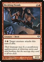 Heckling Fiends (DKA-092) - Dark Ascension Foil