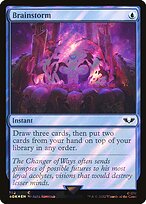 Brainstorm (Surge Foil) (40K-192) - Warhammer 40,000 Commander Foil