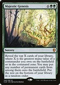 Majestic Genesis (CLB-240) - Commander Legends: Battle for Baldur's Gate