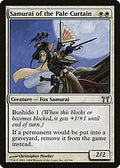 Samurai of the Pale Curtain (CHK-043) - Champions of Kamigawa