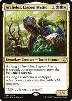 Archelos, Lagoon Mystic (CMR-268) - Commander Legends