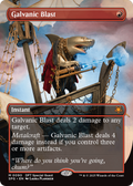Galvanic Blast (Borderless) (SPG-090) - Special Guests Foil