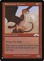Sabertooth Wyvern (LIST-EXO-99) - The List