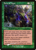 Force of Vigor (Retro Frame) (MH1-021) - Modern Horizons 1 Timeshifts Foil