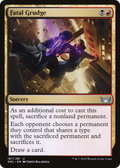 Fatal Grudge (SNC-187) - Streets of New Capenna Foil