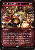 March of Reckless Joy (Showcase) (NEO-386) - Kamigawa: Neon Dynasty: (Showcase) Foil