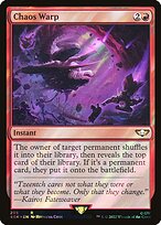 Chaos Warp (Surge Foil) (40K-205) - Warhammer 40,000 Commander Foil