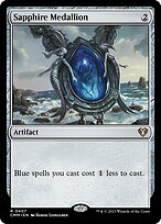Sapphire Medallion (CMM-407) - Commander Masters