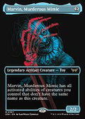 Marvin, Murderous Mimic (Showcase) (DSK-367) - Duskmourn: House of Horror (Borderless) Foil