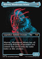 Marvin, Murderous Mimic (Showcase) (DSK-367) - Duskmourn: House of Horror (Borderless) Foil