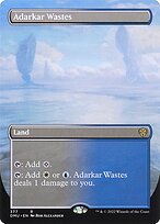 Adarkar Wastes (Borderless) (DMU-377) - Dominaria United