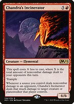 Chandra's Incinerator (M21-136) - Core Set 2021 Foil