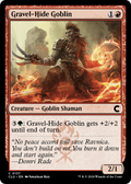 Gravel-Hide Goblin (CLU-137) - Ravnica: Clue Edition