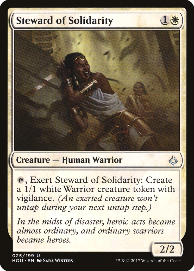 Steward of Solidarity (HOU-025) - Hour of Devastation