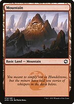 Mountain (274) (AFR-274) - Adventures in the Forgotten Realms Foil