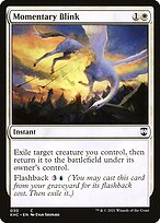 Momentary Blink (KHC-030) - Kaldheim Commander