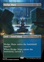 Hedge Maze (Borderless) (MKM-326) - Murders at Karlov Manor Foil