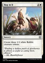 Hop to It (BLB-016) - Bloomburrow Foil