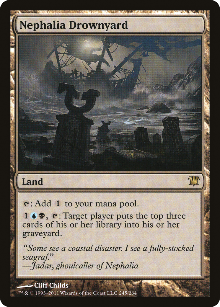 Nephalia Drownyard (ISD-245) - Innistrad Foil