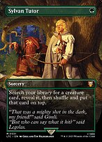 Sylvan Tutor (Borderless) (LTC-531) - Tales of Middle-earth Commander