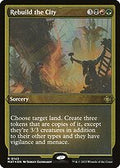 Rebuild the City (MAT-143) - March of the Machine: The Aftermath Etched Foil