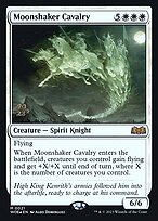 Moonshaker Cavalry (PRE-021) - Wilds of Eldraine Promos Foil