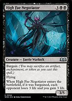 High Fae Negotiator (WOE-094) - Wilds of Eldraine