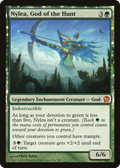 Nylea, God of the Hunt (THS-166) - Theros: (enchantment) Foil