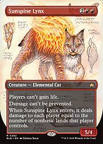 Sunspine Lynx (Borderless) (BLB-292) - Bloomburrow: (Showcase)