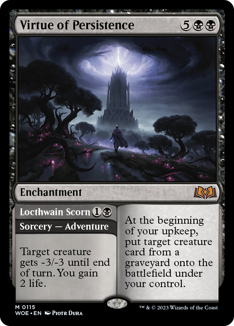 Virtue of Persistence (WOE-115) - Wilds of Eldraine