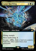 Lunar Hatchling (Extended Art) (Surge Foil) (WHO-1015) - Doctor Who: (Extended Art) Foil
