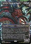 Gyruda, Doom of Depths (Serial Numbered) (MUL-172Z) - Multiverse Legends: (Showcase) (Borderless) Foil