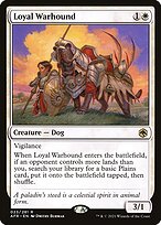 Loyal Warhound (AFR-023) - Adventures in the Forgotten Realms Foil