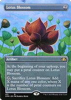 Lotus Blossom (Borderless) (DMR-451) - Dominaria Remastered