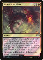 Bituminous Blast (Surge Foil) (40K-221) - Warhammer 40,000 Commander Foil