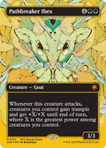 Pathbreaker Ibex (Borderless) (First-Place Foil) (SPG-101) - Special Guests Foil