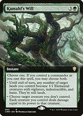 Kamahl's Will (Extended Art) (CMR-680) - Commander Legends: (Extended Art)