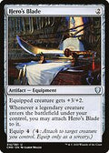 Hero's Blade (314) (CMR-314) - Commander Legends Foil