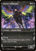 Inkrise Infiltrator (Showcase) (NEO-341) - Kamigawa: Neon Dynasty: (Showcase)