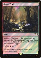 Game Trail (Surge Foil) (40K-282) - Warhammer 40,000 Commander Foil