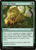 Hunt the Weak (KLD-158) - Kaladesh Foil